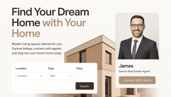 Real Estate layouts built by Slides Presentation